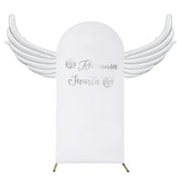 Zestaw stelaż z pokrowcem, balony skrzydła, baner Komunia Święta