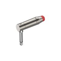Wtyk typu Jack kątowy 6.3mm mono Roxtone RJ2RPP-RD-NN