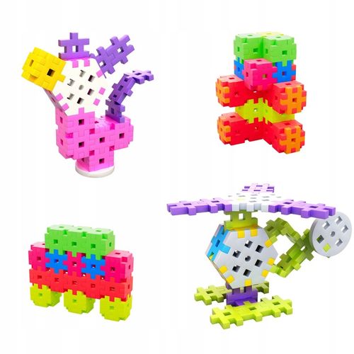 KLOCKI KONSTRUKCYJNE WAFLE MELI BASIC TRAVEL BOX 1000 EL PUZZLE 3D GOFRY na Arena.pl