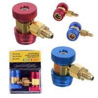 tester klimatyzacji czynnik r1234yf - szybkozłączki low + high