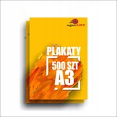 PLAKATY A3 termin 48H druk cyfrowy reklama jakość