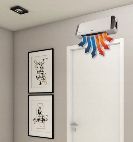 KURTYNA powietrzna GRZEJNIK ceramiczny TERMOWENTYLATOR ścienny 2000W PILOT na Arena.pl