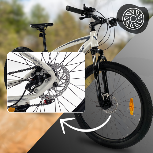 rower górski mtb 26 shimano 21 biegów shimano 2xtarcze rama 16" koła 26" na Arena.pl