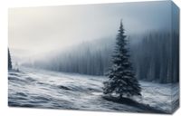 Obraz 60x40cm Samotna Choinka