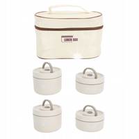 ZESTAW OBIADOWY LUNCH BOX TORBA Z POJEMNIKAMI