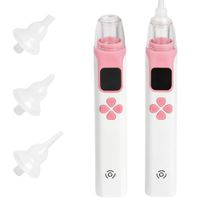 Aspirator do nosa dla dzieci odciągacz katar elektryczny usb 4 końcówki