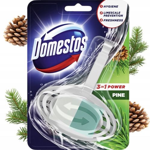domestos kostka toaletowa wc 3w1 power pine 35g na Arena.pl