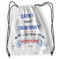 Plecak Pomocnika Sportowy Szkolny Worek Torba Z Nadrukiem Ze Zdjęciem