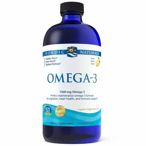 Omega-3 1560mg, Cytryna, 473ml zdjęcie 1