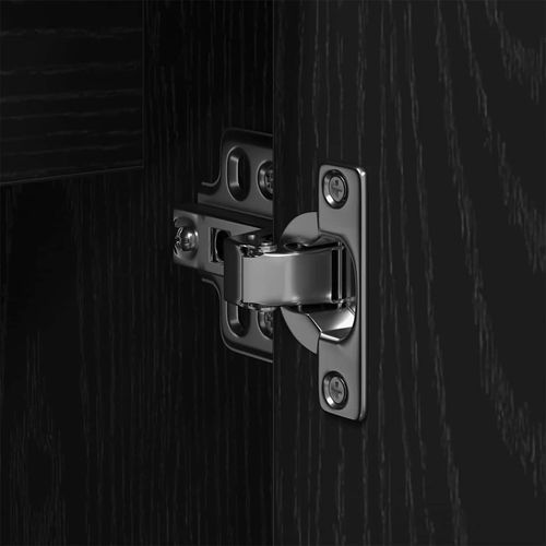 Zestaw mebli łazienkowych 2 pcs Czarny 60 x 33 x 60 cm na Arena.pl