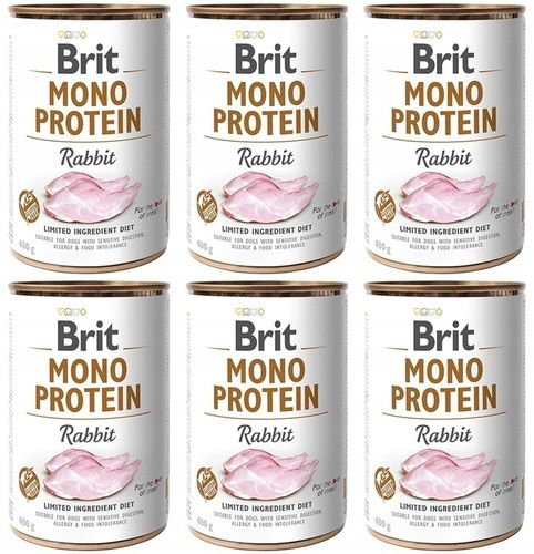 BRIT MONO PROTEIN RABBIT 12x400g na Arena.pl