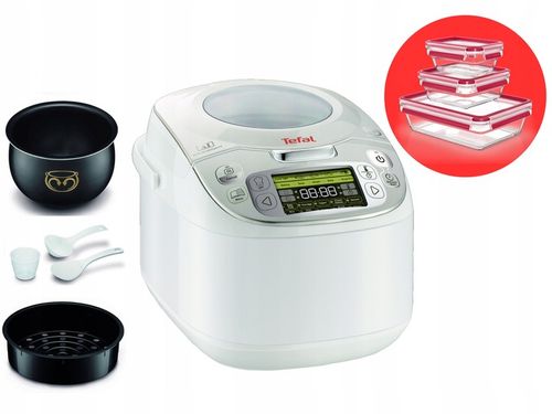 Multicooker Tefal Advanced 5L garnek elektryczny 45w1 biały RK8121 na Arena.pl