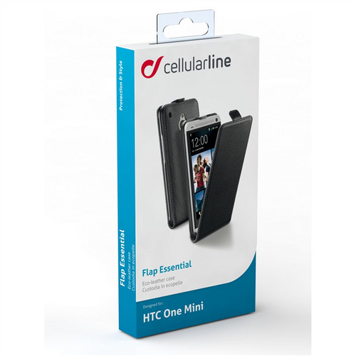 CELLULAR LINE Flap Essential Etui HTC One Mini czarne na Arena.pl