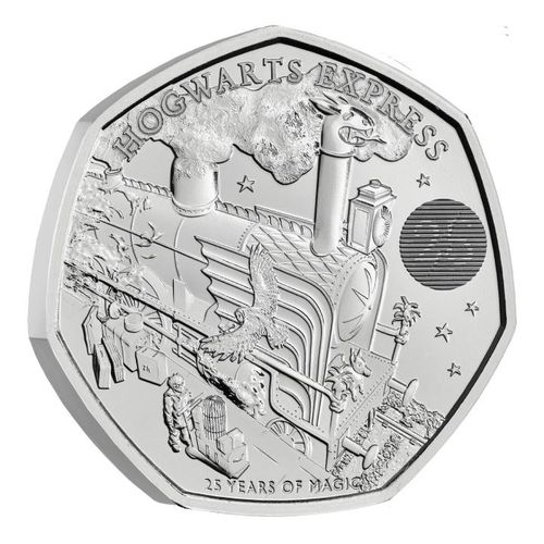 Harry Potter: Hogwarts Express 50p Miedzionikiel 2022 na Arena.pl