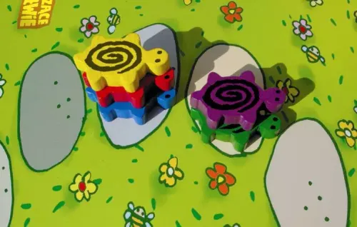 Pędzące żółwie Wyścig do sałaty - gra planszowa dla dzieci i dorosłych na Arena.pl