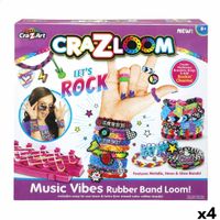 Zestaw Do Makijażu Cra-Z-Art 33 x 5 x 3 cm (4 Sztuk)