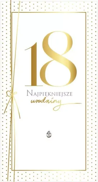 Karnet Pm-191 Urodziny 18 zdjęcie 1