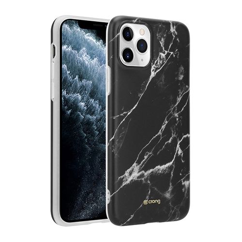 Crong Marble Case – Etui do iPhone 11 Pro (czarny) na Arena.pl