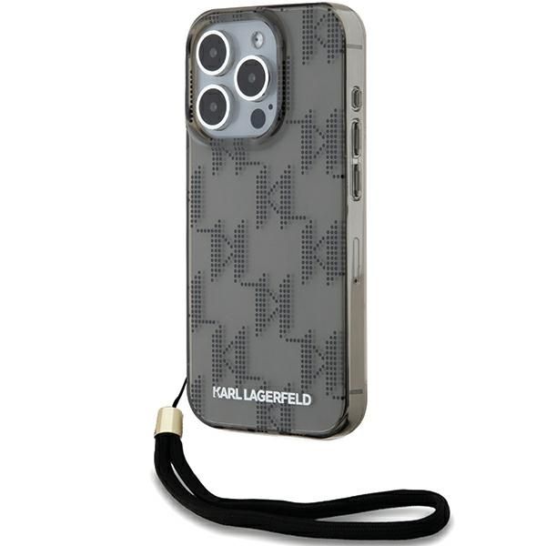 Etui Karl Lagerfeld do iPhone 15 Pro, Czarny zdjęcie 1