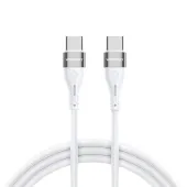 kabel wozinsky wstcc2 usb-c / usb-c pd 65w 2 m - biały