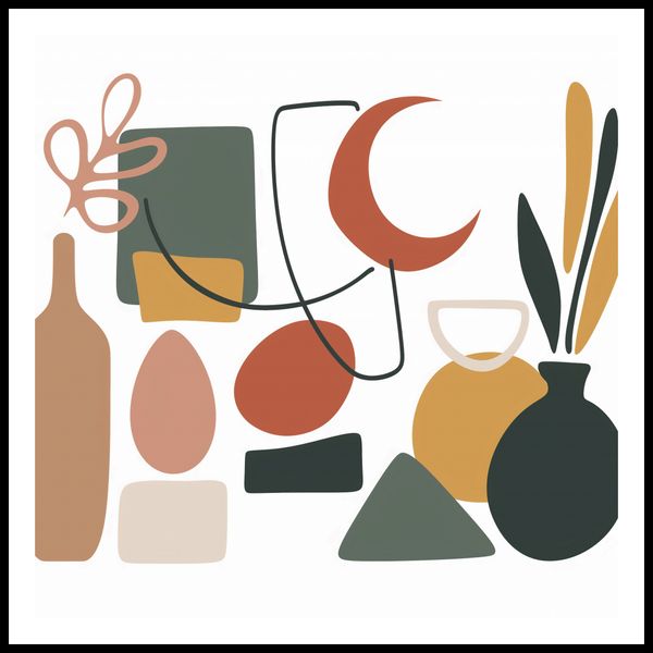 Plakat 100x100cm Formy Wyzwolone zdjęcie 3