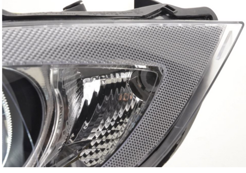 Reflektory BMW E90 E91 2005-2011 BIAŁE Ringi LED H7 DEPO - Oryginalne Lampy na Arena.pl