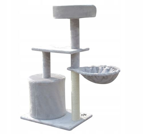 Drapak budka dla kota wieża legowisko domek drabinka sizal słup poziomy na Arena.pl