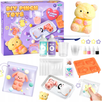 ZESTAW DO ROBIENIA GNIOTKÓW SQUISHY MASA SLIME DIY ZWIERZĄTKA MISIE PREZENT