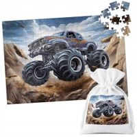 PUZZLE TRADYCYJNE - AUTO MONSTER TRUCK - 192 el