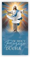 Baner religijny 120x60 cm duży wybór Duch Święty nad Tobą