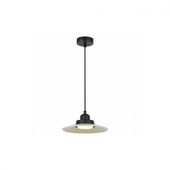 LAMPA WISZACA CZARNA IP20 15W GX53 STAL ALUMINIUM AKRYL