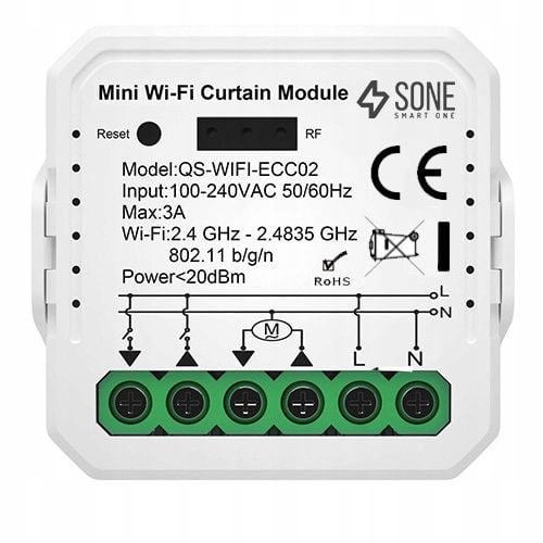 Sterownik rolet TUYA WIFI dopuszkowy procentowy V3 na Arena.pl