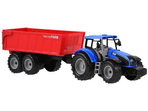 MASZYNA TRAKTOR Z PRZYCZEPĄ  FARMERA na Arena.pl