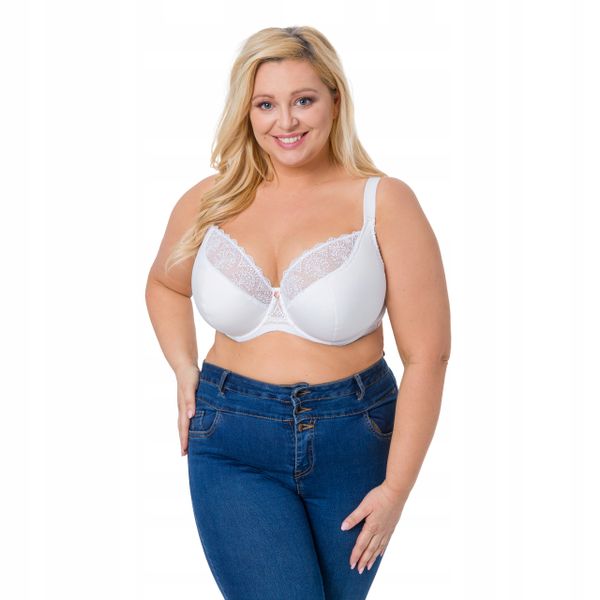 Biustonosz półusztywniany AVA 1921 MAXI BIAŁY 85H zdjęcie 3