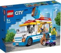 LEGO City 60253 Furgonetka z Lodami Food Truck Piknik Lody 200 klocków 5+