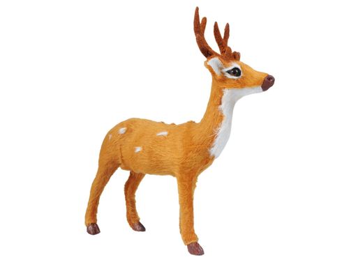 Renifer figurka świąteczna jeleń prezent 16cm na Arena.pl