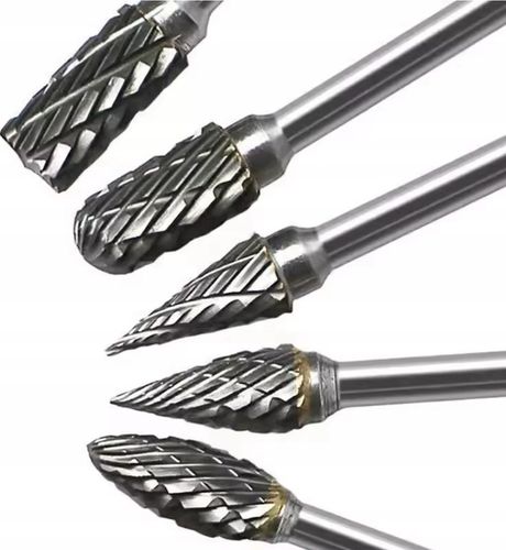 FREZY TRZPIENIOWE DO METALU 10SZT Z WĘGLIK WOLFRAMU Z WĘGLIKA na Arena.pl