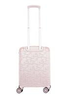 Walizka mała kabinowa ELLE Alors różowa metaliczna