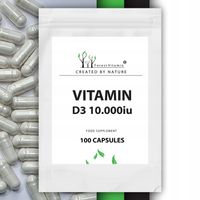 FOREST WITAMINA D3 10000iu 100 tab MOCNA ZDROWIE