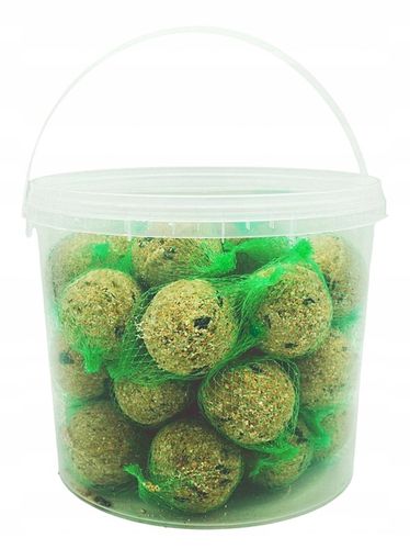 KULE ZIMOWE TŁUSZCZOWE CHAMPI 30 Karma Wiaderko 30x kul na Arena.pl