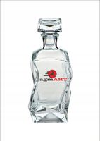 Karafki z eleganckim nadrukiem UV gadżety 20 sztuk