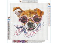 OBRAZ MOZAIKA  HAFT PIES