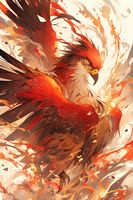 Plakat 20x30cm Feniks: Odrodzenie