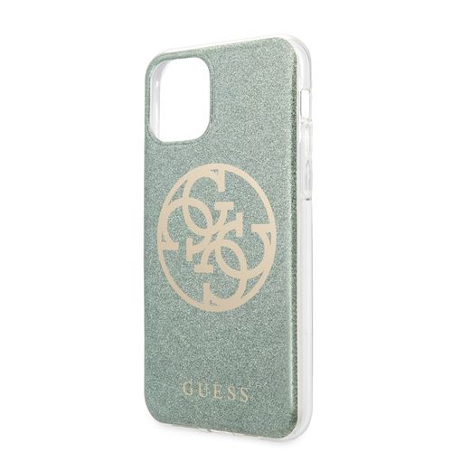 Guess Circle Glitter 4G Etui do iPhone 11 Pro (khaki) na Arena.pl