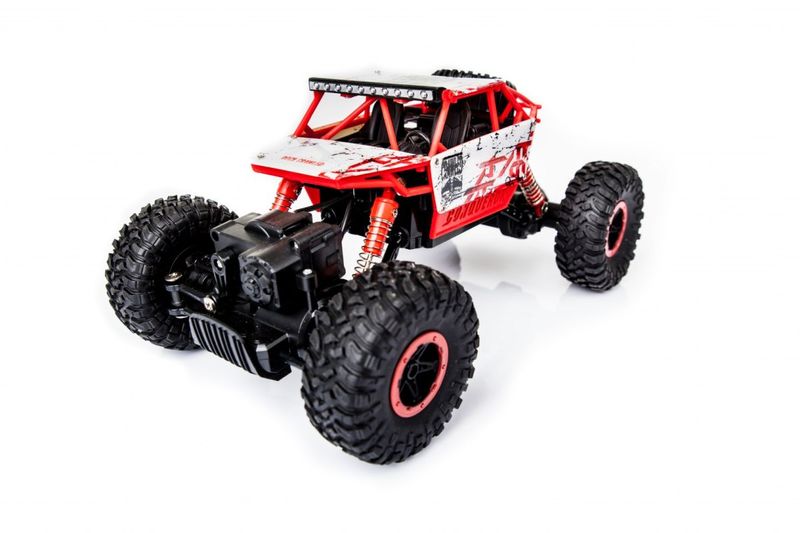 Samochód RC Rock Crawler HB 2,4GHz 1:18 czerwony zdjęcie 9