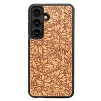 Drewniane Etui Bewood na Samsung Galaxy A55 5G LIŚCIE JABŁOŃ