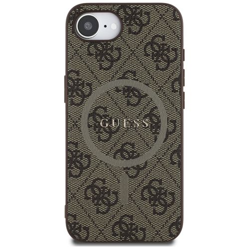 etui guess 4g ring classic logo magsafe  do iphone 16e brązowy na Arena.pl