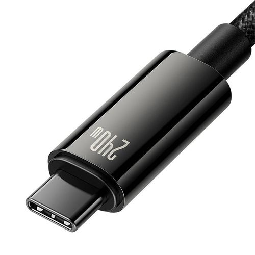 kabel usb-c do usb-c baseus tungsten gold 240w 2 m (czarny) na Arena.pl