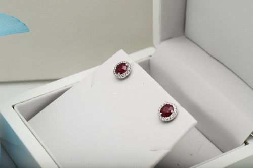 Złote kolczyki KBD3832 - Diament na Arena.pl