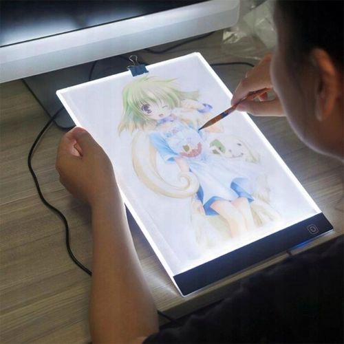 TABLET GRAFICZNY XL LED - PREZENT NA ŚWIĘTA - DESKA KREŚLARSKA PODŚWIETLANA na Arena.pl